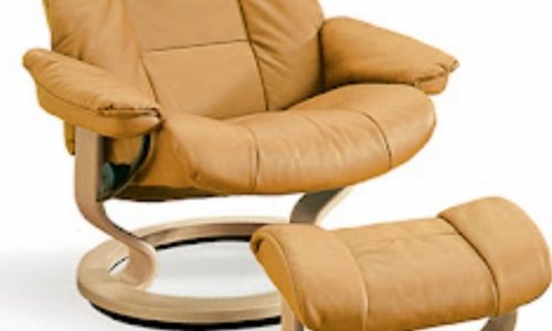 Fauteuil de relaxation type Stressless + repose pied Sète